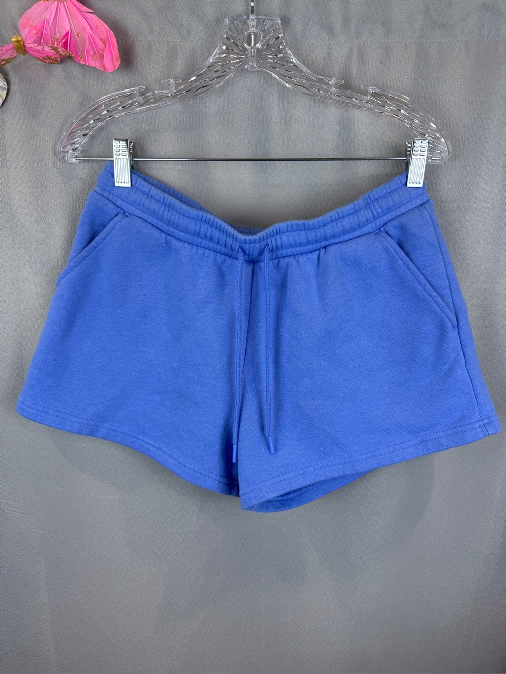 bp Blue Fleece Shorts- Size Medium